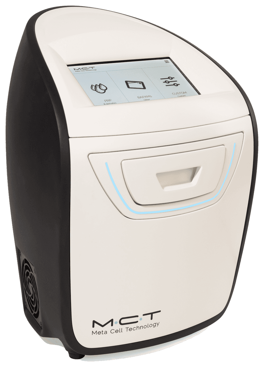 Health Canada-approved MCT System device used for autologous exosome therapy at Oakville Pain Clinic